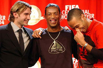 ronaldinho sheva et st henry
