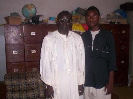 le president du foyer de kleber et le principal mr fall 2005-2006